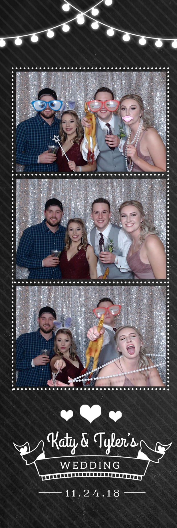 Katy and Tyler's wedding  | View more photos from the event at gallery.photoboothbillings.com/u/PhotoBoothBillings/Katy-and-Tylers-wedding